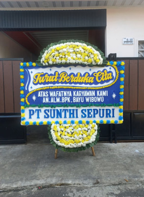 Papan Bunga Duka di Abeli Dalam