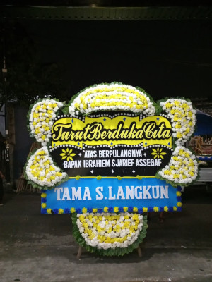 Papan Bunga Duka di Abeli Dalam